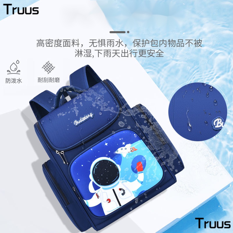 Ba Lô Đi Học Siêu Nhẹ Chống Thấm Nước Thời Trang Cho Bé Trai Lớp 6 / 4 / 3 / 2 / 1