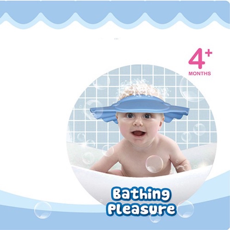 Nón gội đầu an toàn cho bé KuKu