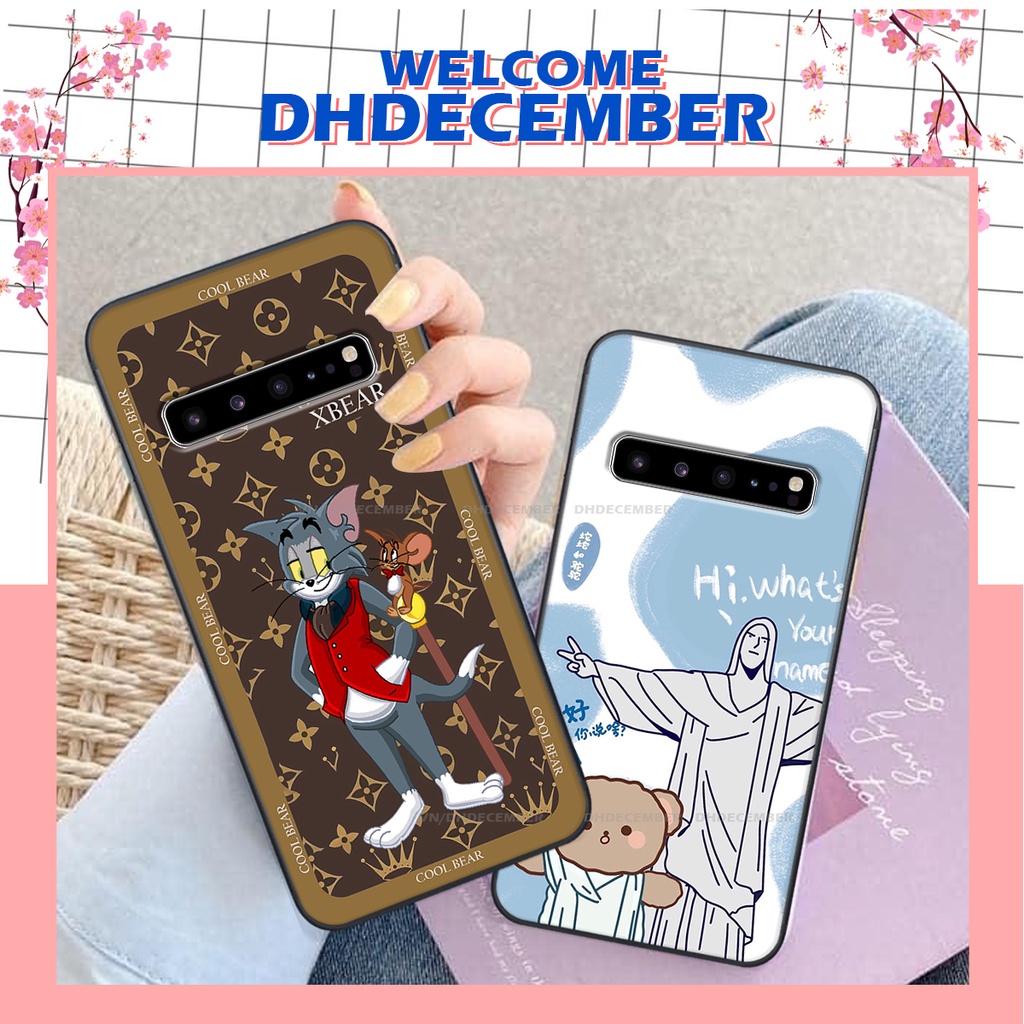 Ốp lưng Samsung Galaxy S10 5G in hình 3D  doll@ siêu chất - nhân vật H.OẠT H.ÌNH