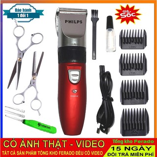 Tông đơ cắt tóc gia đình, kèm nhiều quà tặng