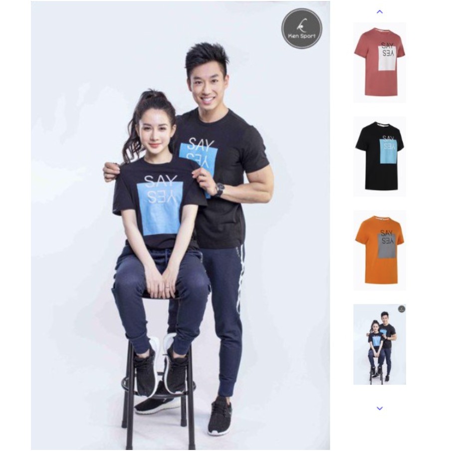 T-shirt du lịch, phượt, dạo phố basic KENE Sports chất liệu cotton siêu thấm hút, khô thoáng UA10003