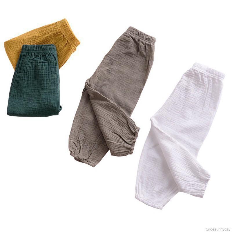 Quần Dài Lưng Thun Thời Trang Cho Bé