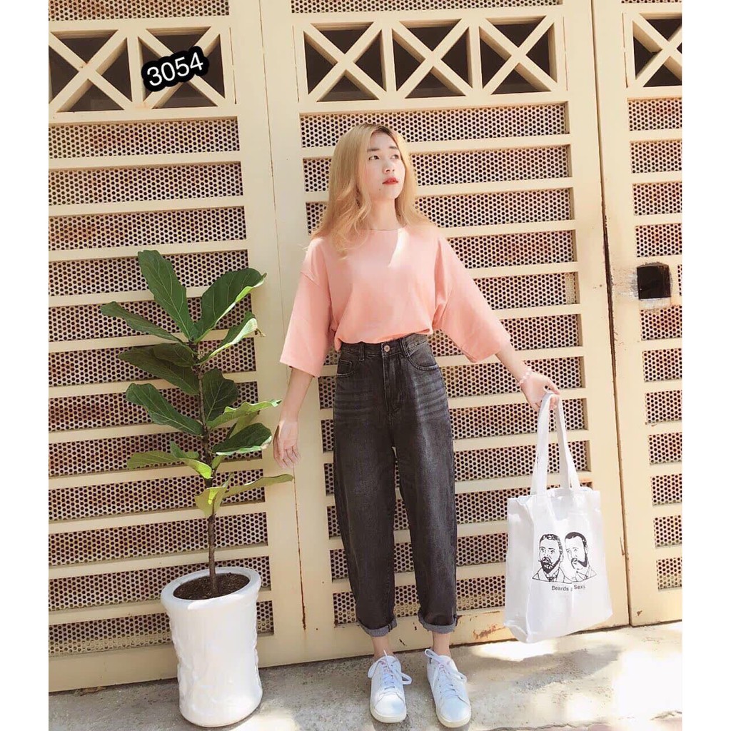 Quần baggy khói trơn hot trend 2020 - ẢNH THẬT | BigBuy360 - bigbuy360.vn