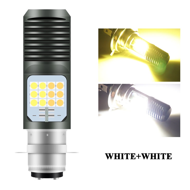 Đèn LED KEVANLY P15D H4 BA20D cao cấp cho xe moto