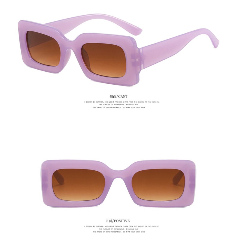 Kính Mát Gọng Vuông Phong Cách Âu Mỹ