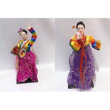 Búp bê phong cách Hàn Quốc mặc Hanbok  chiều cao khoảng 25-30 cm ( tuỳ mẫu) hình thật