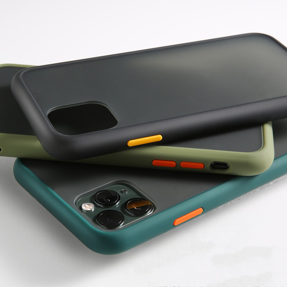 Ốp điện thoại TPU silicone chống sốc trong suốt cho iPhone11 11Pro XS Max X XR iPhone 7 8 Plus 6 6s Plus
