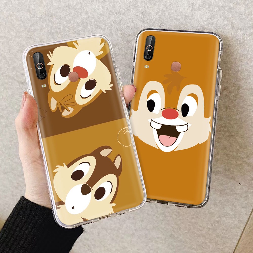 Ốp Điện Thoại Mềm Trong Suốt Hình Chip Và Dale 64gt Cho Xiaomi Poco X3 Nfc Mi 8 9 Se 9t Pro A2 Lite