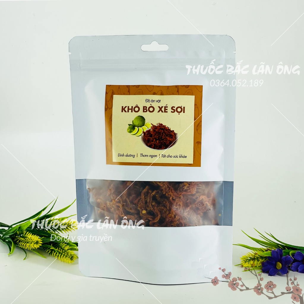 Khô bò xé sợi thơm ngon H540ml (Đồ ăn vặt cao cấp)