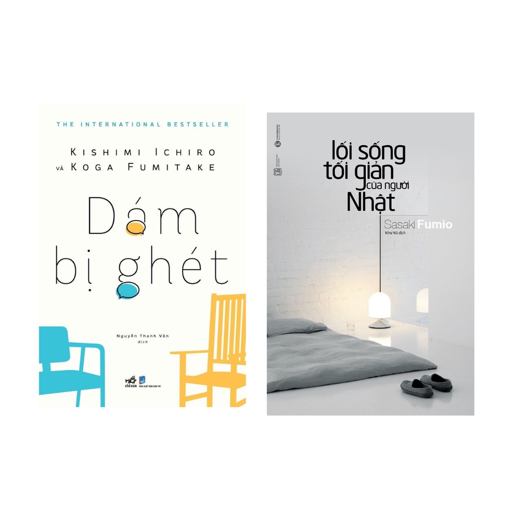 Sách Combo 2 Cuốn: Dám Bị Ghét + Lối Sống Tối Giản Của Người Nhật nn