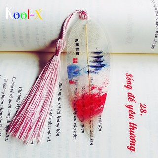 Bookmark Gân lá Mộc lan hình Hoa