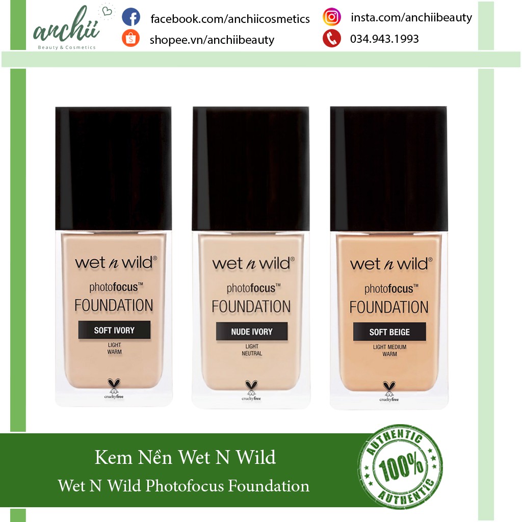 [TOP 1 UY TÍN] Kem Nền Wet n Wild Photo Focus Foundation