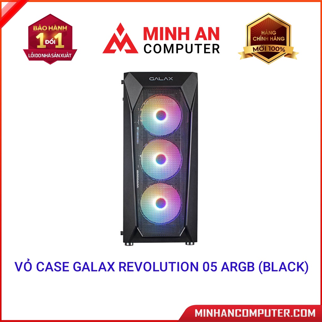 Vỏ case Galax Revolution 05 ARGB (Black)