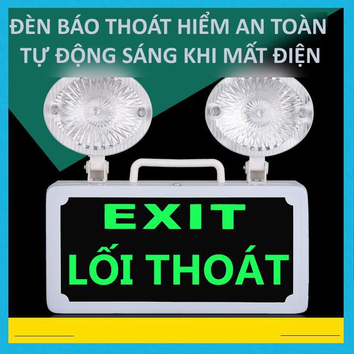 [FREESHIP] BẢNG EXIT CÓ ĐÈN - ĐÈN BÁO EXIT,  ĐÈN SỰ CỐ SÁNG KHI MẤT ĐIỆN [HCM]