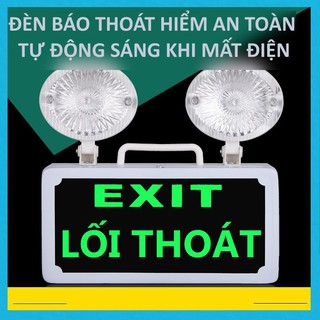[GIÁ SẬP SÀN] BẢNG EXIT CÓ ĐÈN - ĐÈN BÁO EXIT,  ĐÈN SỰ CỐ SÁNG KHI MẤT ĐIỆN [SỈ]