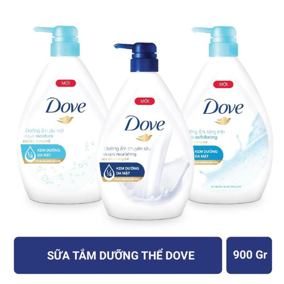 Sữa tắm dưỡng thể Dove 900gr