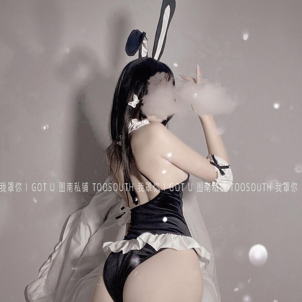 Bộ Đồ Lót Hóa Trang Thỏ Dây Chéo Phối Tai Thỏ Gợi Cảm Cho Nữ 2448 | BigBuy360 - bigbuy360.vn