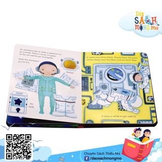 Đồ Chơi Khám Phá Không Gian Vũ Trụ Peep Inside Space Usborne