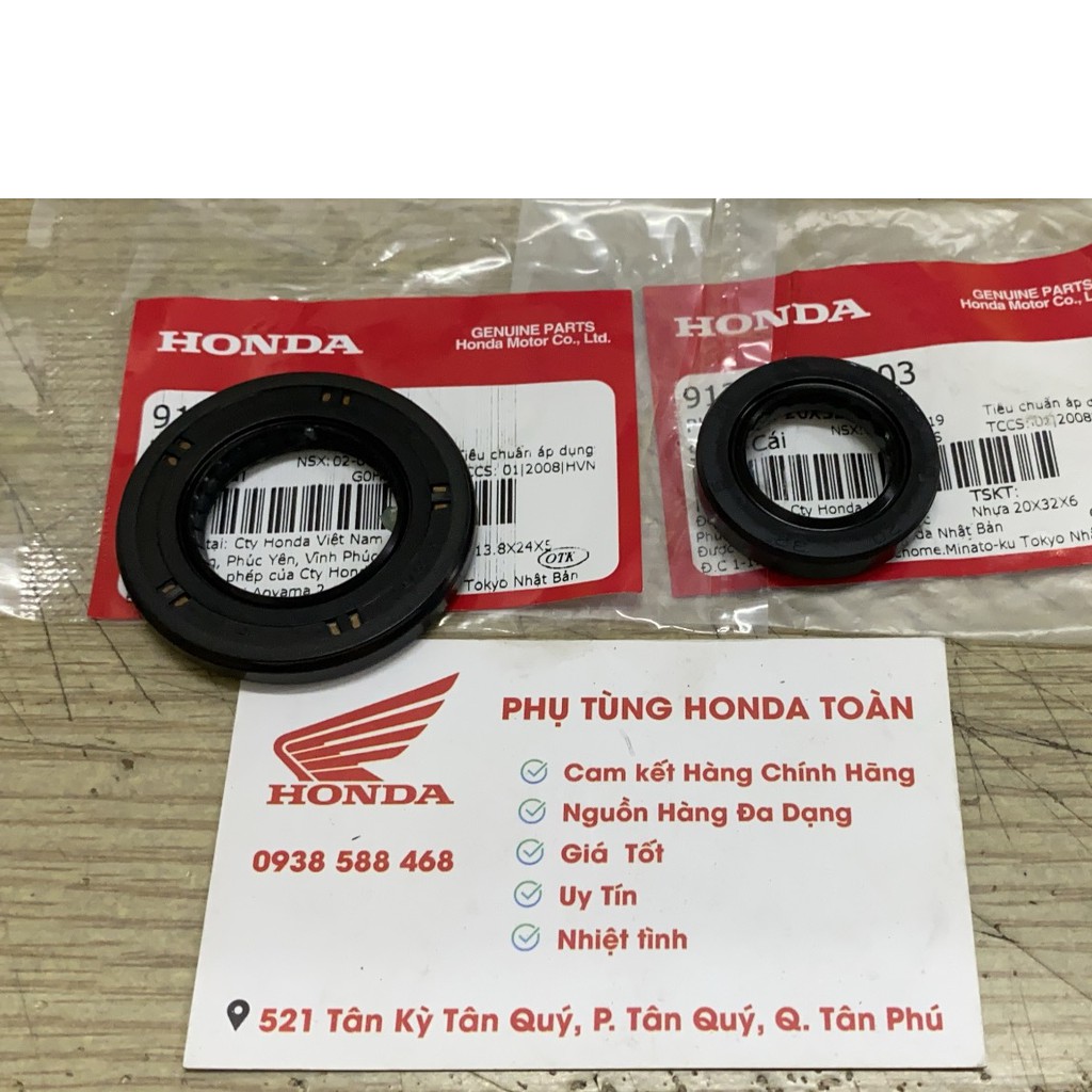 PHỚT CHE BỤI GẤP SH Ý / AB 110/ PCX ĐỜI ĐẦU ZIN HONDA