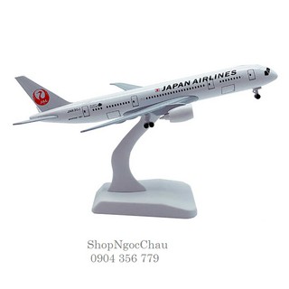 Mô hình máy bay tĩnh Boeing B787 Japan Airlines 18cm