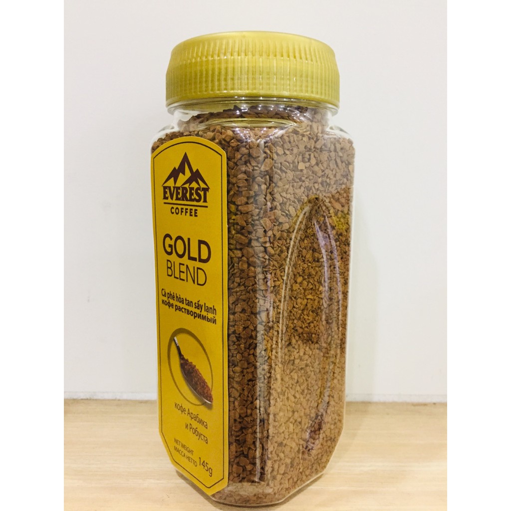 Cà phê Everest hòa tan sấy lạnh Gold Blend hũ 145g