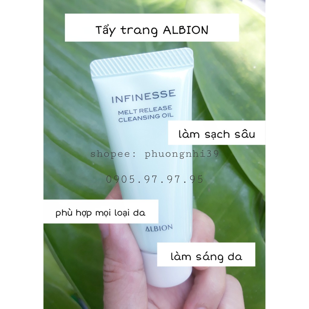 Gel Tẩy Trang làm sạch sâu Infinesse 20g