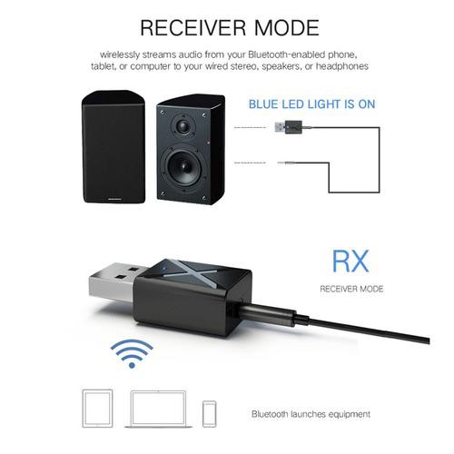 Thiết bị thu phát Bluetooth phát nhạc 2 trong 1 với màn hình 5.0 inch cho xe hơi