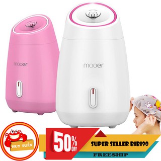 Máy xông hơi da mặt thảo dược,hoa quả tươi tặng 1 mũ ủ tóc