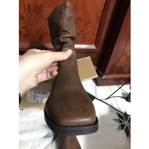 ❄❄ Boots Mũi Vuông Phong Cách Cao Bồi Châu Âu ❄❄❄