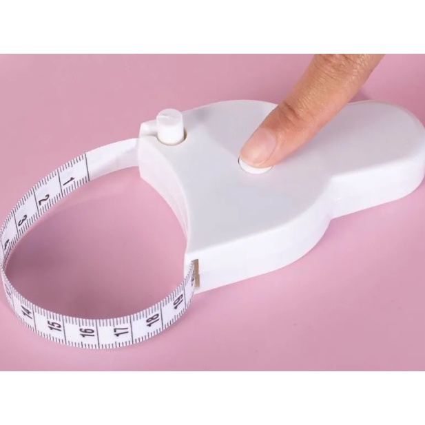 Thước dây rút đo cơ thể chữ Y tay cầm dài 150cm có nút bấm DUASHOP.
