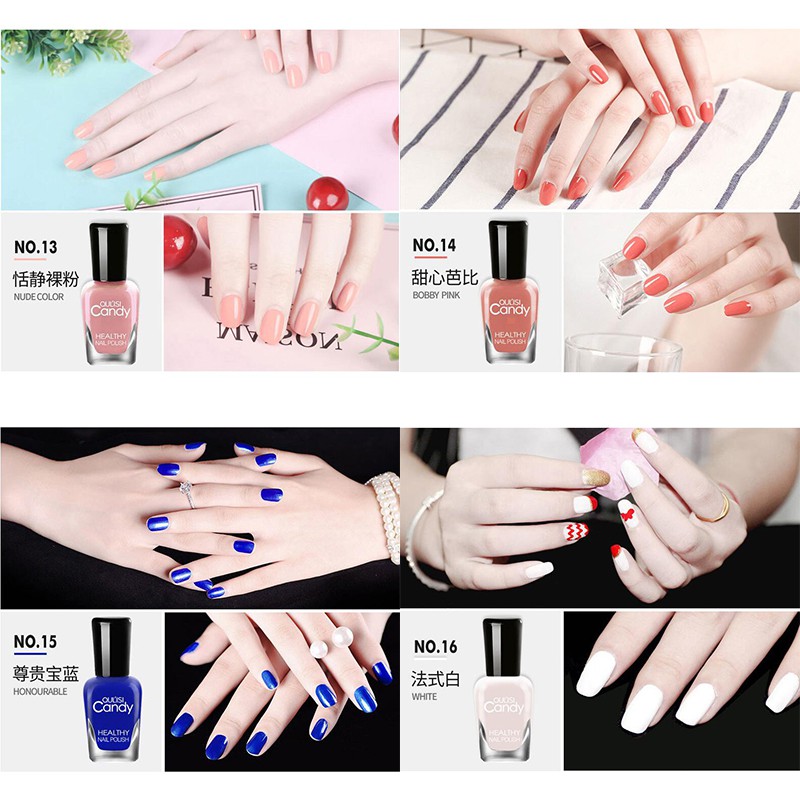 Sơn móng tay lột candy nail polish nhiều màu 8ml-SMT002