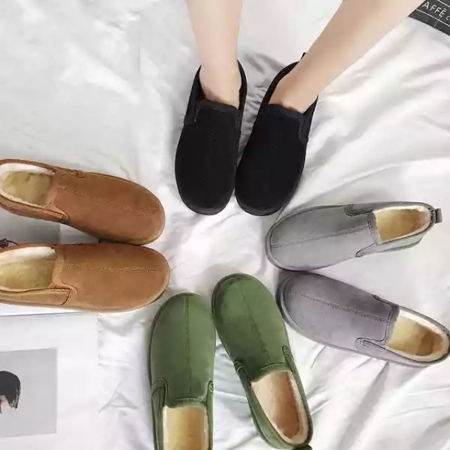 Giày lót lông nữ
