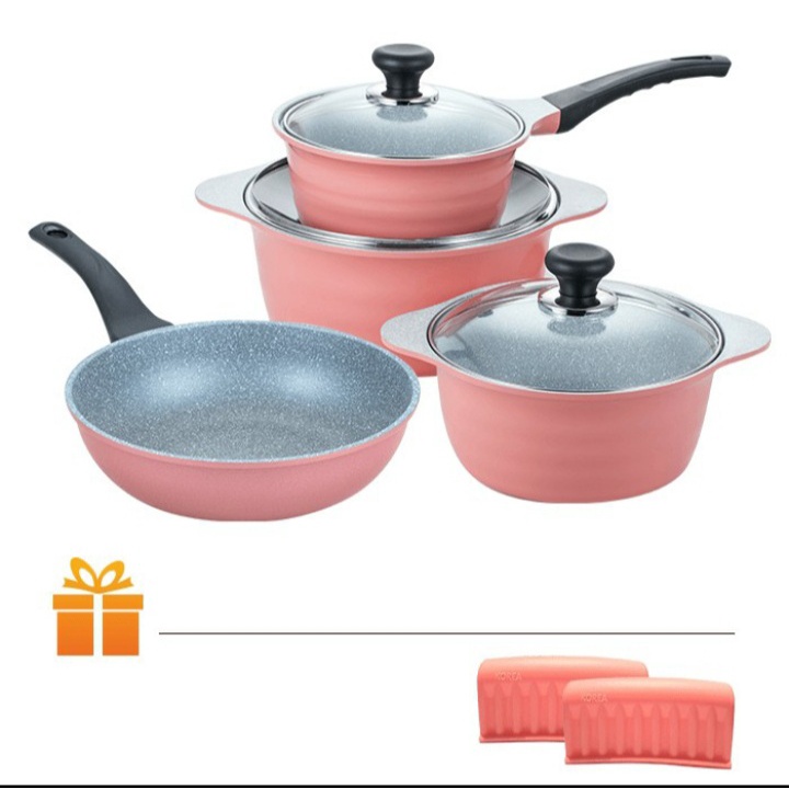 Bộ nồi Ecoramic Sky Pot - Bộ nồi chống dính Hàn Quốc
