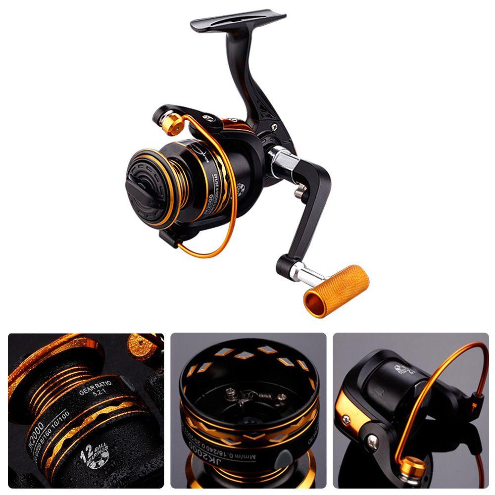 Máy Câu Cá Kim Loại 12 Trục Chuyên Dụng Chất Lượng Cao