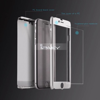 Ốp lưng Iphone  6/6s, 6/6s Plus chống sốc 2 mặt (có kính cường lực)