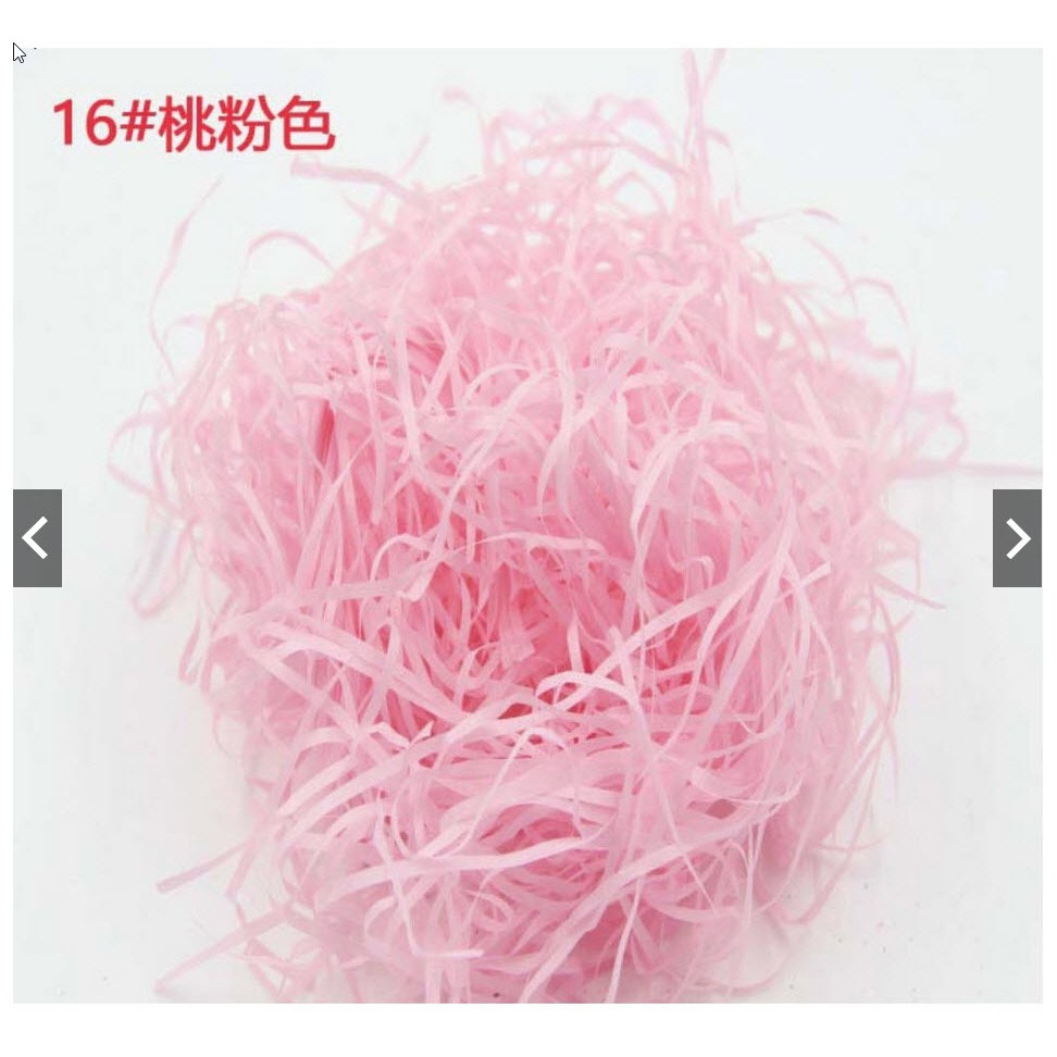 [ HCM ] RƠM / GIẤY VỤN TRANG TRÍ LÓT HỘP QUÀ ( BỊCH 250g - 500g ) giấy rơm nhập khẩu mịn và đẹp