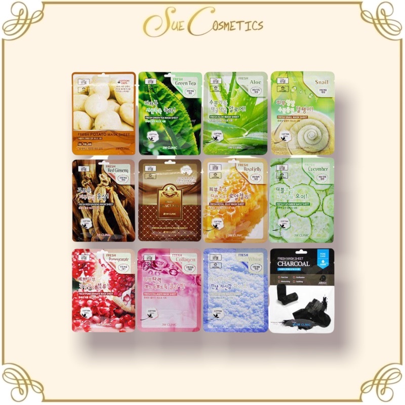 Mặt nạ giấy 3W Clinic