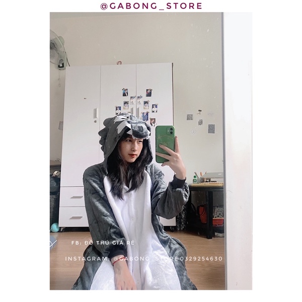 🐺 ẢNH THẬT 🐺 set bộ đồ thú bông hình sói xám cực cool | BigBuy360 - bigbuy360.vn