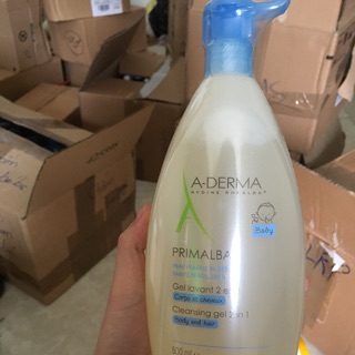 Sữa tắm gội Aderma Primalba