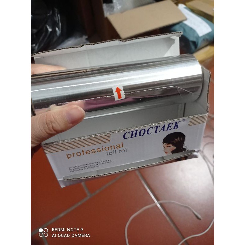 giấy bạc để tẩy tóc khổ 15x30 cm