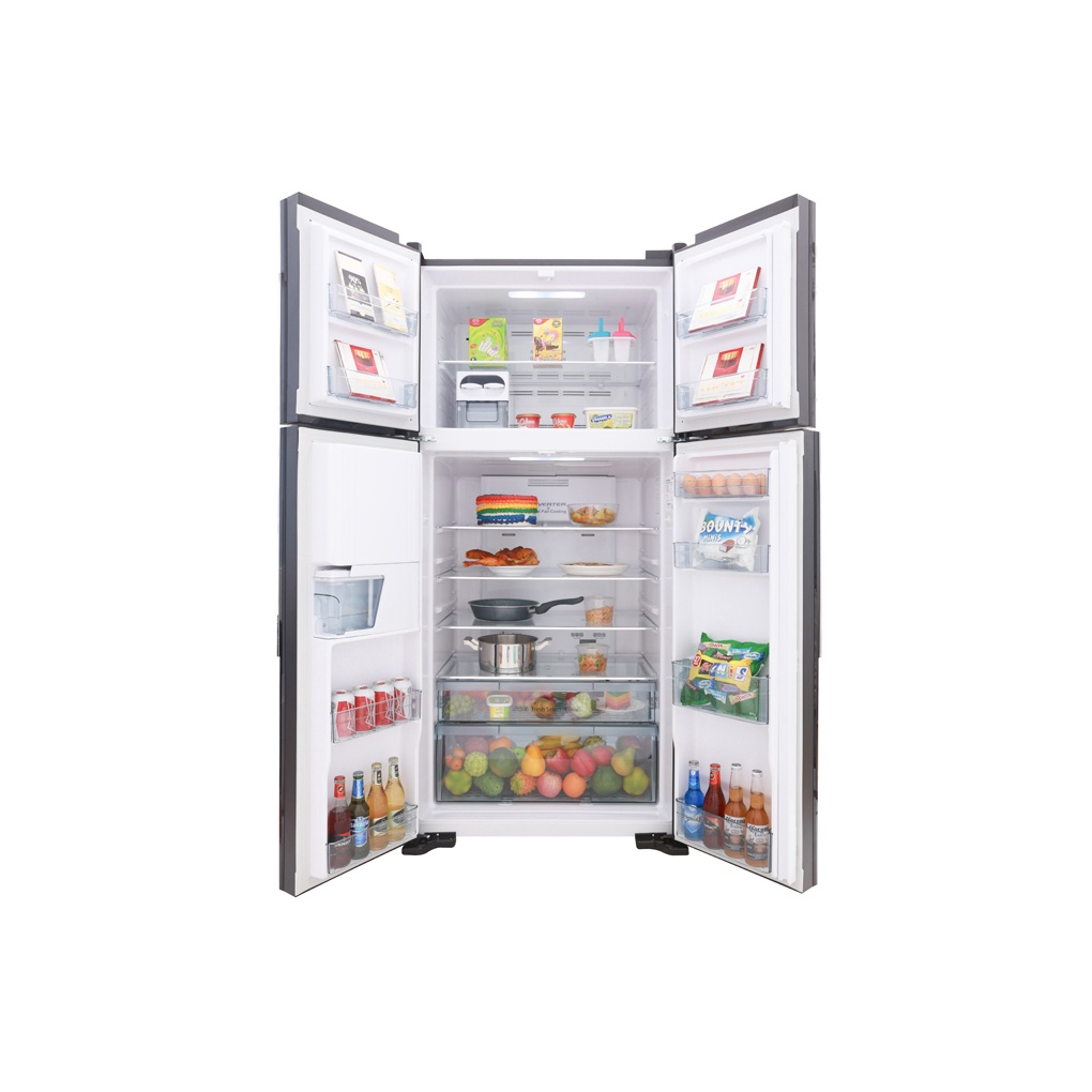 Tủ lạnh 4 cánh Inverter 540 Lít Hitachi R-FW690PGV7