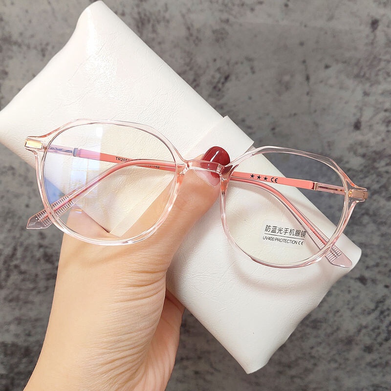 Mắt Kính Chống Ánh Sáng Xanh Thời Trang Phong Cách Hàn Quốc