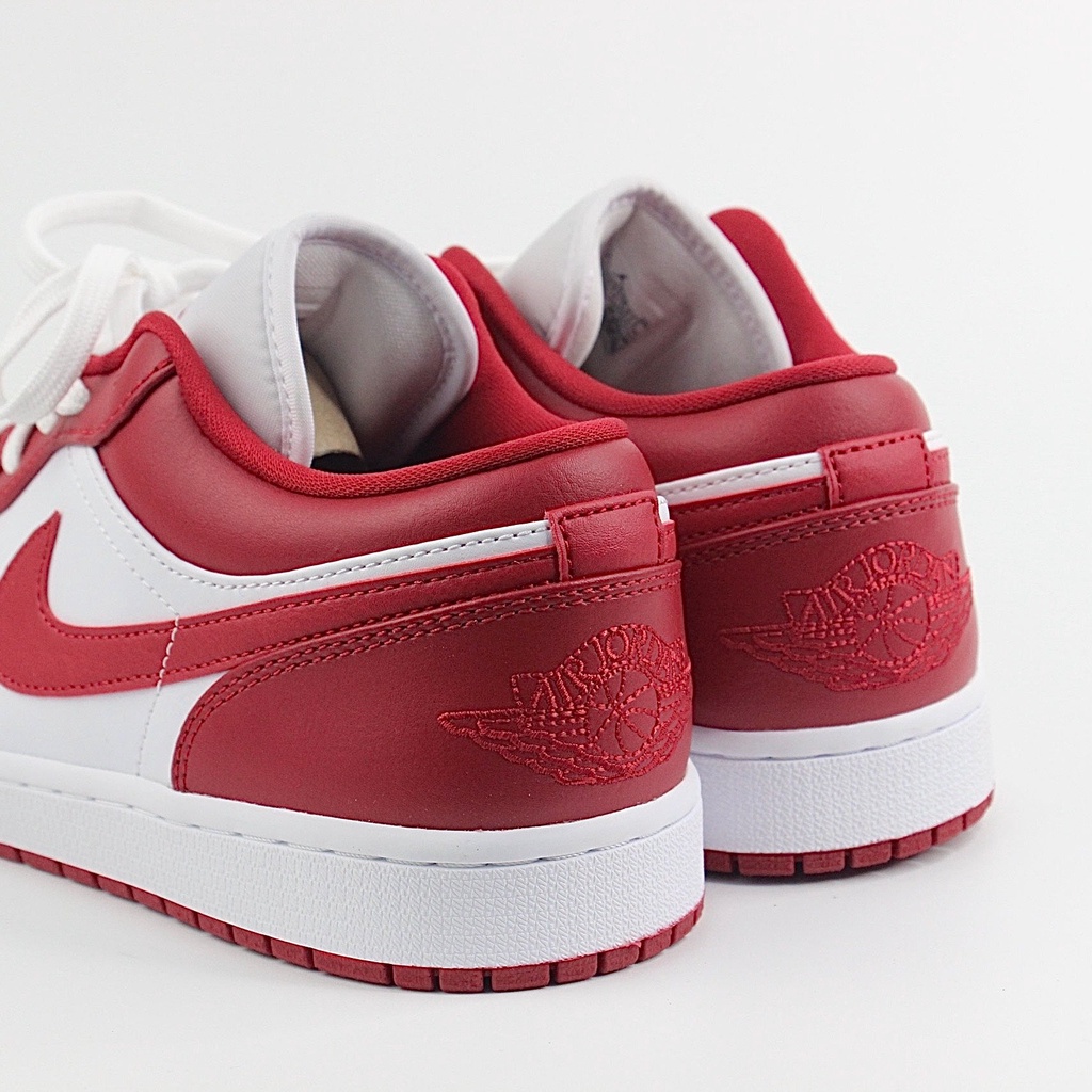 [Hot Trend] Giày thể thao Sneaker nam nữ Jordan 1 Low trắng đỏ cực hot, JD 1 Cổ Thấp Full BOX+BILL [Tặng kèm BOX Bảo vệ] | BigBuy360 - bigbuy360.vn