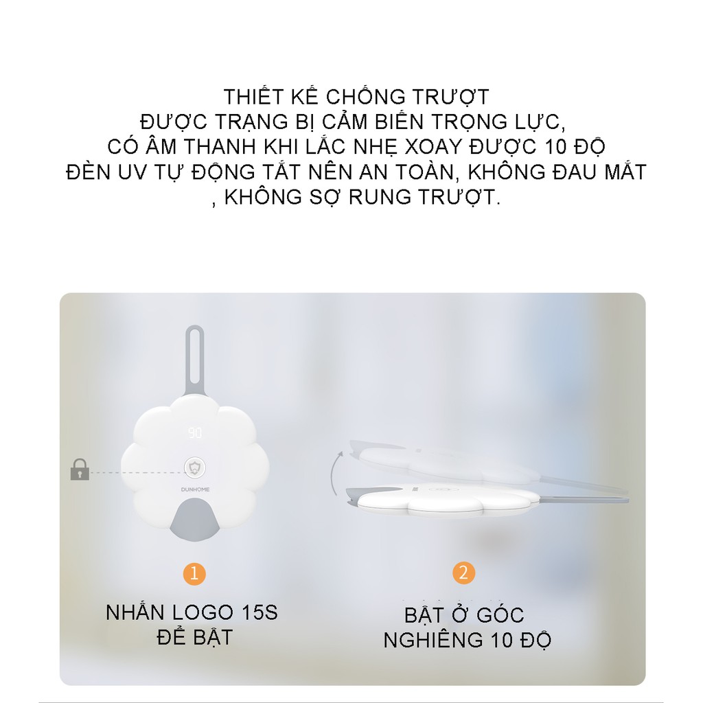 Máy tiệt trùng UV cầm tay Xiaomi Dunhome