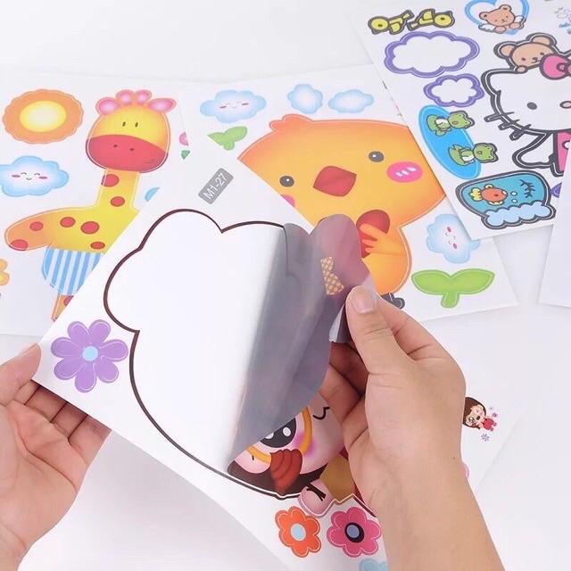 Sticker Miếng Dán Bồn Cầu Nhà Vệ Sinh Dán Tường Ngộ Nghĩnh | BigBuy360 - bigbuy360.vn