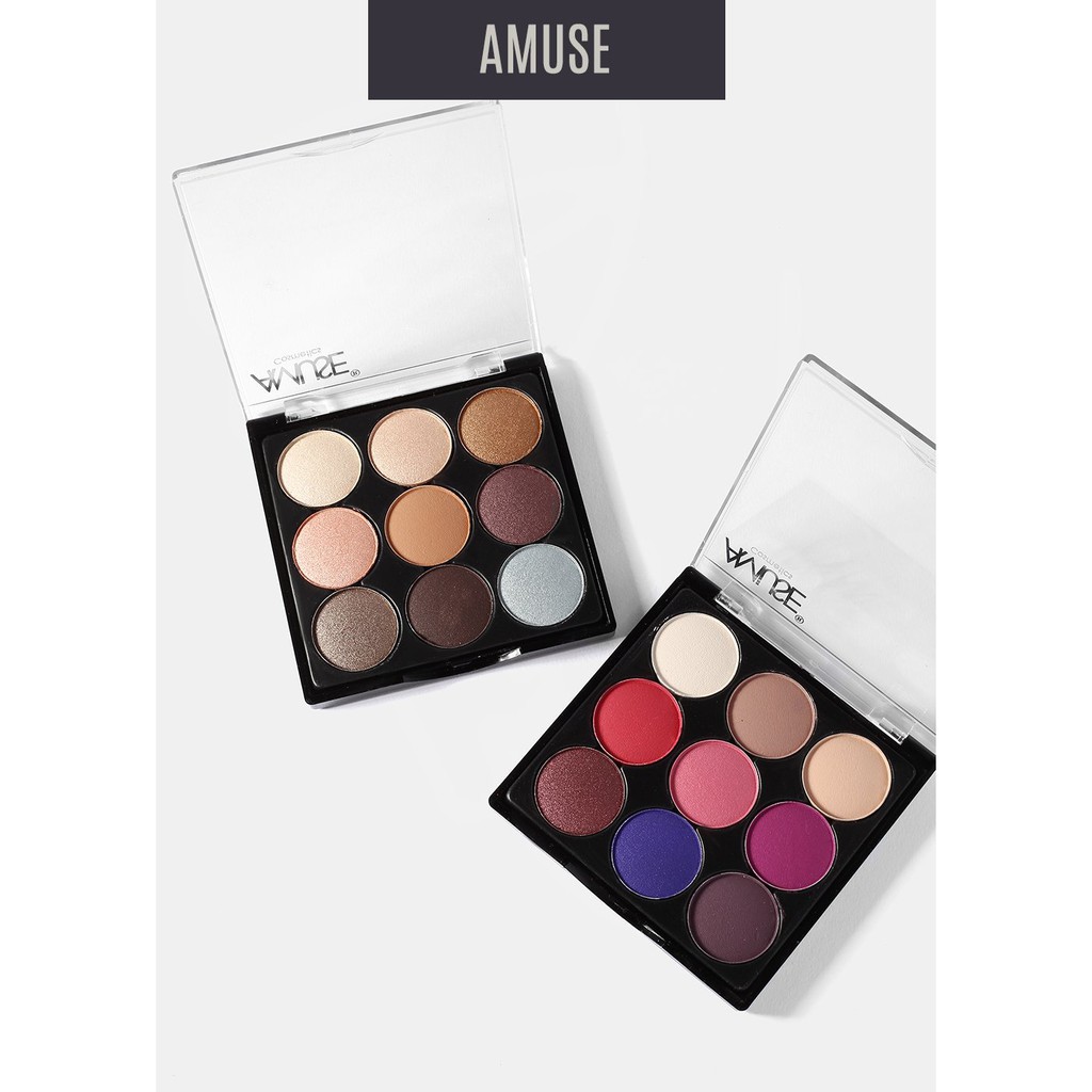 BẢNG PHẤN MẮT AMUSE 9 Color Eyeshadow Kit