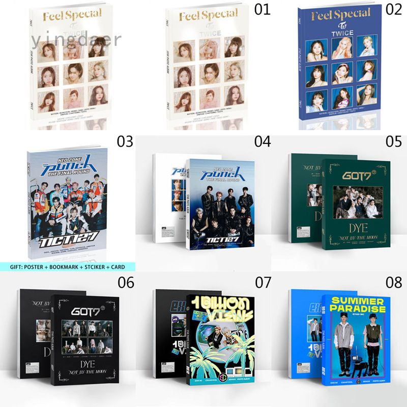 Quyển Album Ảnh Nhóm Nhạc Got7 Twice Nct Exo