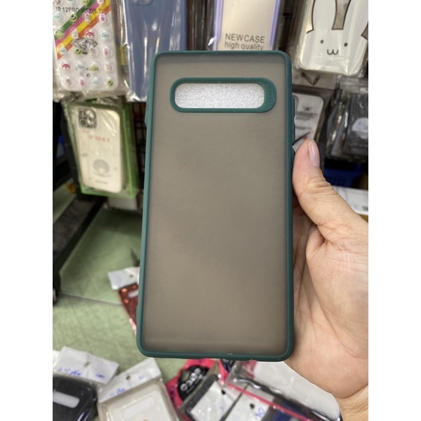 Ốp Sámung S10plus/ S10 Plus lưng nhám viền dẻo