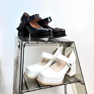 Giày cao gót mary janes 8cm