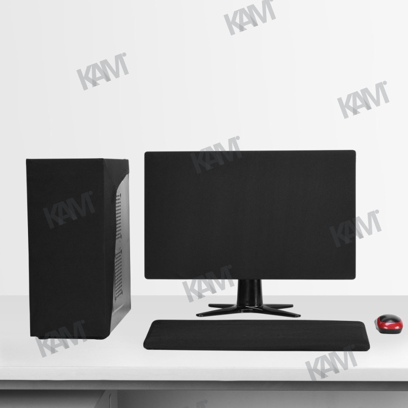 Miếng Dán Màn Hình Máy Tính Kam 19-31.5 "Bằng Polyester Màu Đen Chống Bụi